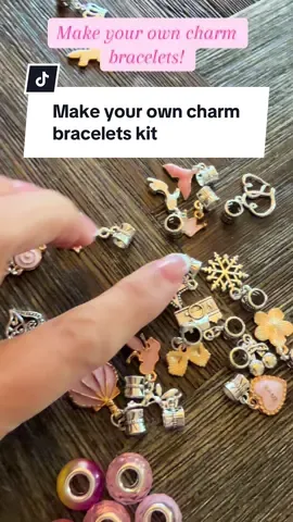 #charmbracelets #girljewelry #makeyourownbracelet 