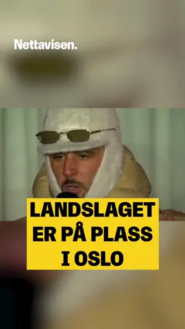 Bryter ut i sang 🎶🇳🇴 #dønnum #sang #landslaget #nettavisen #nyheter 