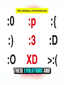 #EmoticonHistory #InternetCulture #FunFacts #ForYou #Viral