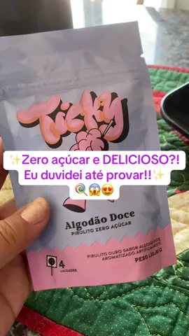Zero açúcar e ainda DELICIOSO? 🍭 Eu já tinha visto várias pessoas falando desse pirulito da Antonella e hoje finalmente testei. Gente… o cheiro, o sabor, a textura… TUDO entrega! E o melhor: dá pra matar a vontade de doce sem culpa nenhuma. Pra mim valeu muito a pena 🤭✨ Tu já provou?” #ticky #pirulitoantonelabraga #antonellabraga #pirulitozeroaçúcar #zeroacucar 