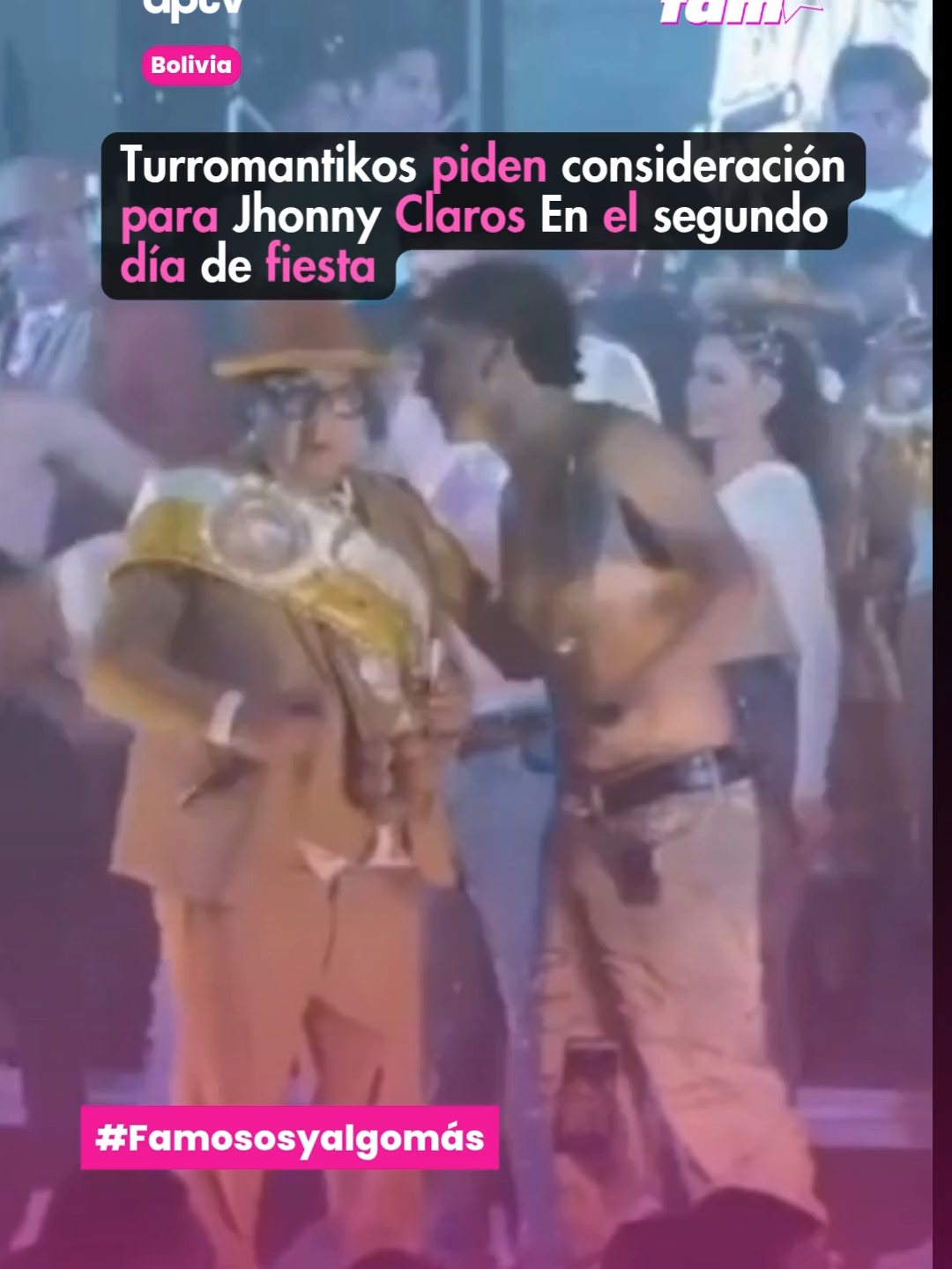 😧🎵🎶🎤Turromantikos piden consideración para Jhonny Claros En el segundo día de fiesta #turromantikos #oruro #agrupacionclaros #envivo #fiesta E.F.