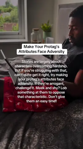 Attributes Face Adversity. Any questions pop em in the comments. #writingtips #writing #writertok 