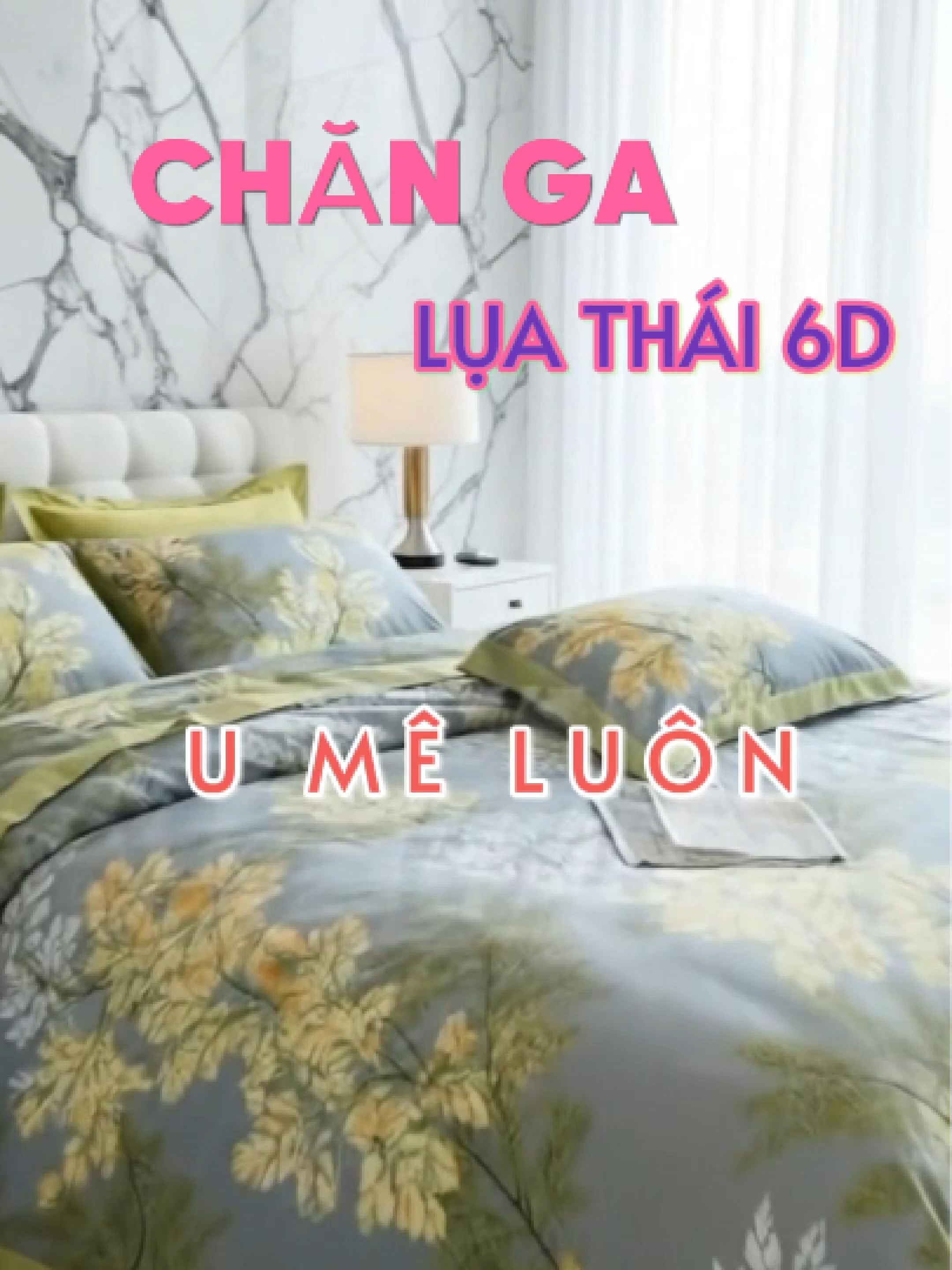U MÊ LÀ CÓ THẬT ĐÓ CÁC CHỊ Ạ Bộ ga gối lụa thái thích thế này cơ mà ^^ ##changagoi #xuhuong #changagoiluathai #luathai4mon #to_am_chill
