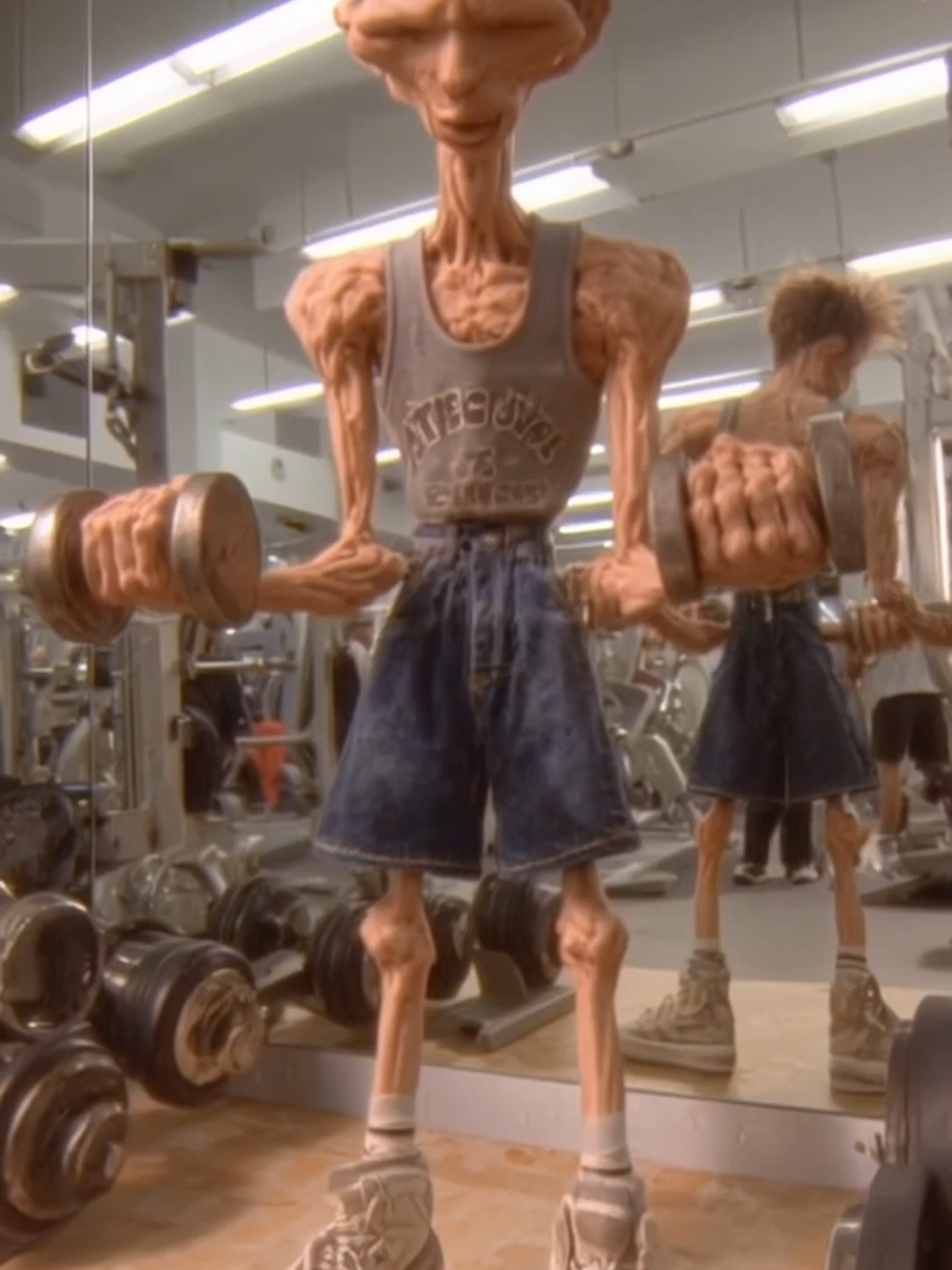 #weirdcore #surreal #entertainment #ai #gym  @ your friend whos like this For the best and most stylish streetwear 🔥 ➡️➡️@Crazy Sect ⬅️⬅️🔥