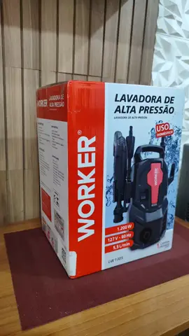 Review da Lavadora Worker Lw1503 1200W, compacta, leve e potente. uma boa opção para uso doméstico.