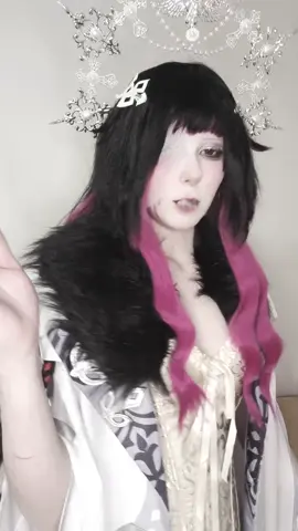 ❗FAKE SMOKE 🤢 ❗ mt tg channel @asamikyo #columbina #GenshinImpact #genshin #cosplaytransition #cosplay #cosplayer #anime #makeup #beauty #capcut #fypシ #recommendations #fyp #rec 