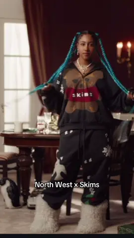 North West x Skims #northwest #skims #kimkardashian #kanyewest 