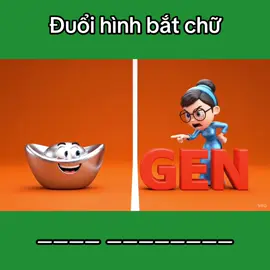 Tên nhân vật thích dắt mũi CĐM. Đuổi hình bắt chữ 3D carton vui nhộn giải trí #mlemtv #trending #xuhuong #dovui #duoihinhbatchu 