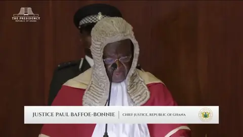 I envisioned a Ghana where is justice is not delayed or denied, where the cost, distance and complexity of going to court are no longer barriers to fairness - Justice Paul Baffoe-Bonnie, Chief Justice