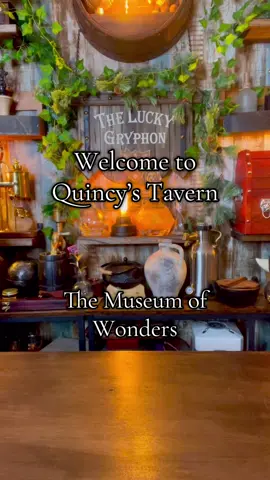 How would you spend your day? AND follow up question: which part of this museum would I find you in? . I feel like I’d be spending a lot of time in the fantasy, medieval section, as well as learning how steam machines are made. Also cooking. . #quincys #quincystavern #dnd #mentalhealthmatters 