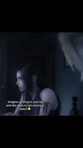 why would she say that 😭 #fyp #ff7 #cloudstrife #tifalockhart #alucard 