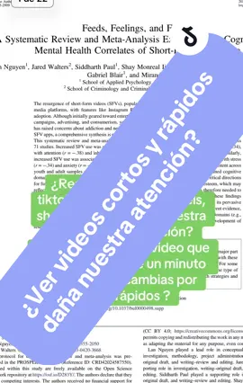 Daños en la atención por uso de tik tok #saludmental #adicciontiktok #parati #psicologia #dopamina 