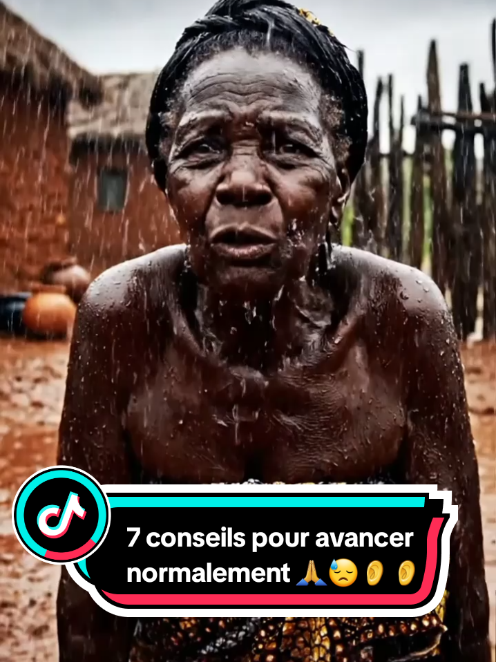 voilà 7 conseils qui peux t'aider à avancer normalement👂. #motivationdujour #conseilsAfricain #developpementpersonnel #conseildevie 