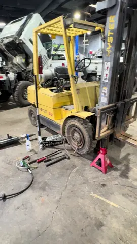 Lil Mexico going to find out who done messed up the forklift 😆  #StrokinDiesel #lilmexico #fyp #viral #forklift