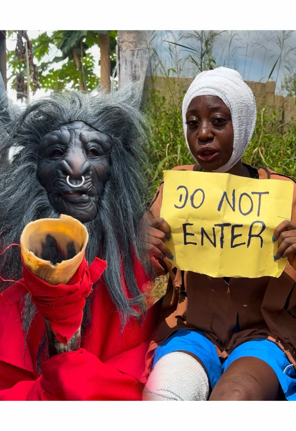 The poor beggar saved the day  Part 1  #ebukahero  