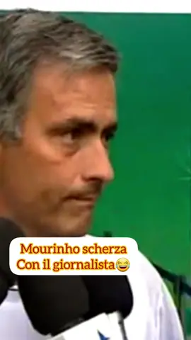 Mourinho scherza con il giornalista #specialone #mourinho #josemourinho 