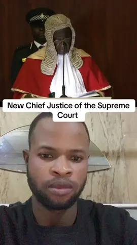 The new Chief Justice of the Supreme Court of Ghana Paul Baffoe-Bonnie swone in today by the president John Dramani Mahama #chiefjustice #paulbaffoebonnie #supremecourt #ghanatiktok🇬🇭 #viral 