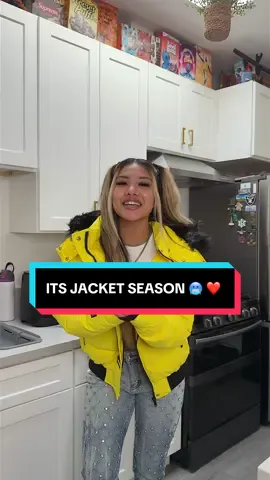 BADDIES ITS JACKET SEASON! ❤️
