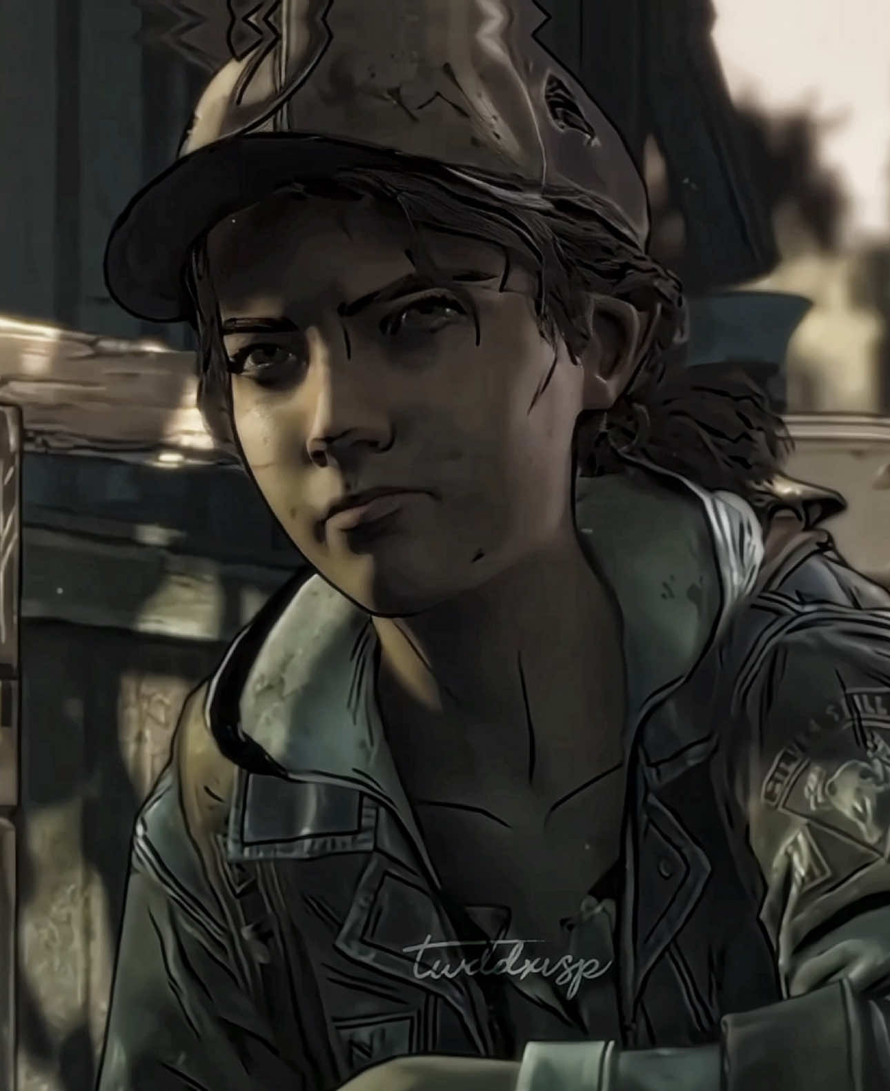 I’ll see you in hell.. — Scp: metallics.scenepacks cc: me ac:  @nj.audios  — #fyp #edit #game #clementinetwdg #twd 