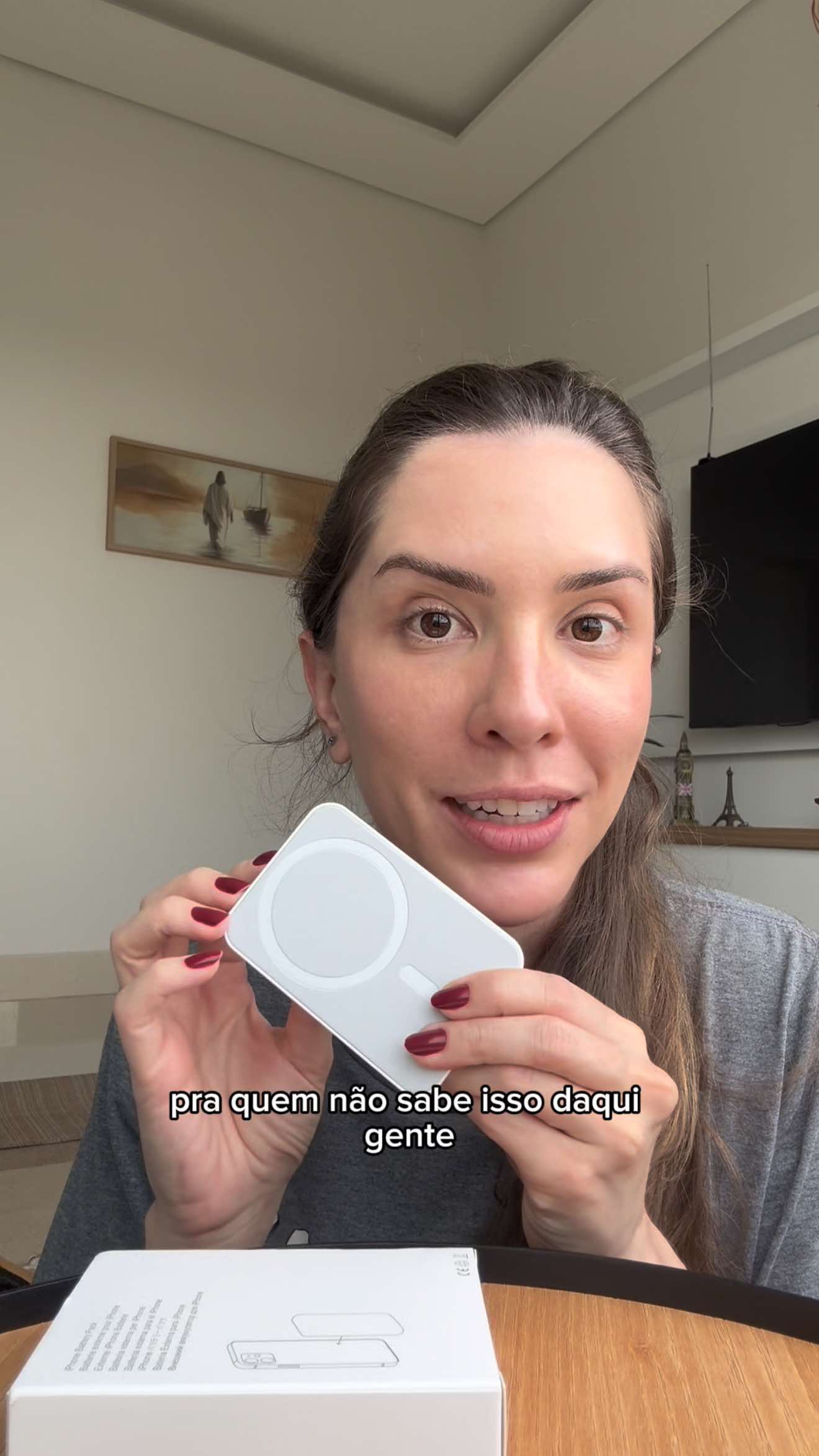 Essa belezinha serve tanto pra Android quanto iPhone, apaixonada 😍