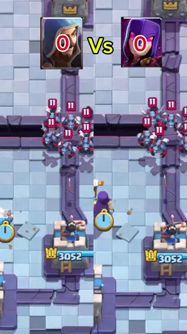 Wizard vs witch 😁 #clashroyale 