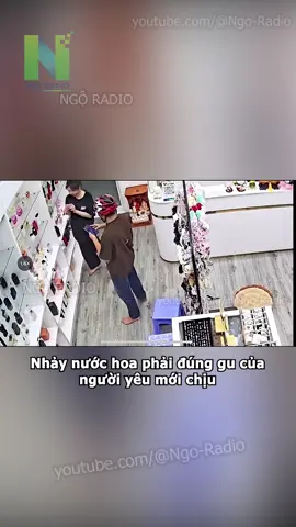 Nhảy nước hoa phải đúng gu của người yêu mới chịu#viraltiktok #tintuc #ngoradio #cuocsong