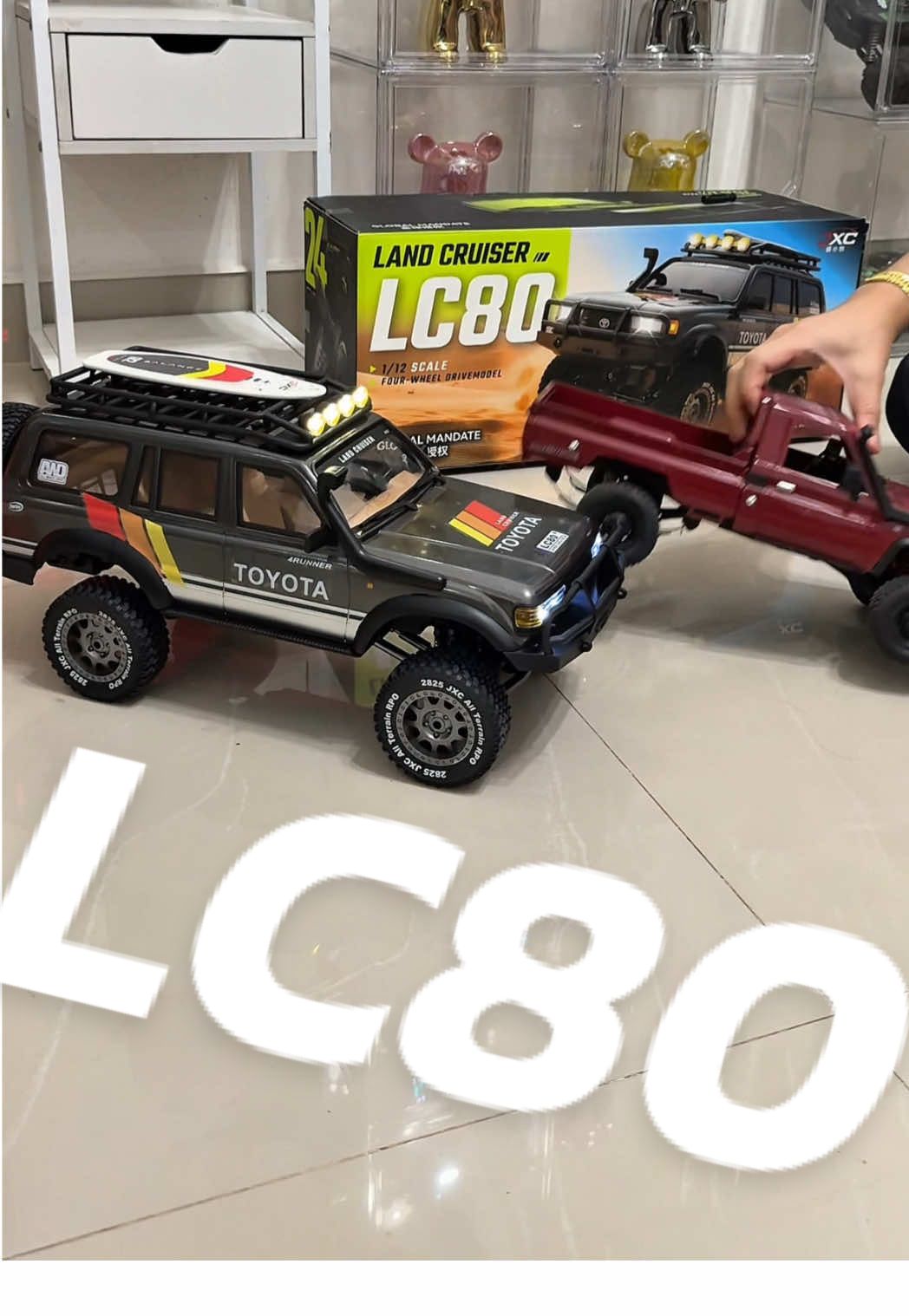 รถบังคับ LAND CRUISER LC80 สเกล 1/12 💯🎮 #fypシ #รถบังคับ #รถบังคับของเล่น #รถบังคับสเกล #landcruise 