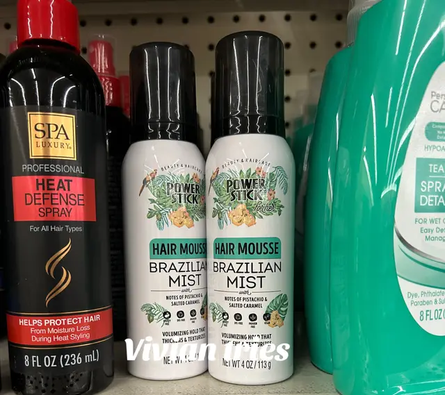 New Dollar Tree sol de Janeiro dupe hair mousse $1.25 #viviantries #dollartree #dollartreefinds #dollartreecommunity #dollartreehack
