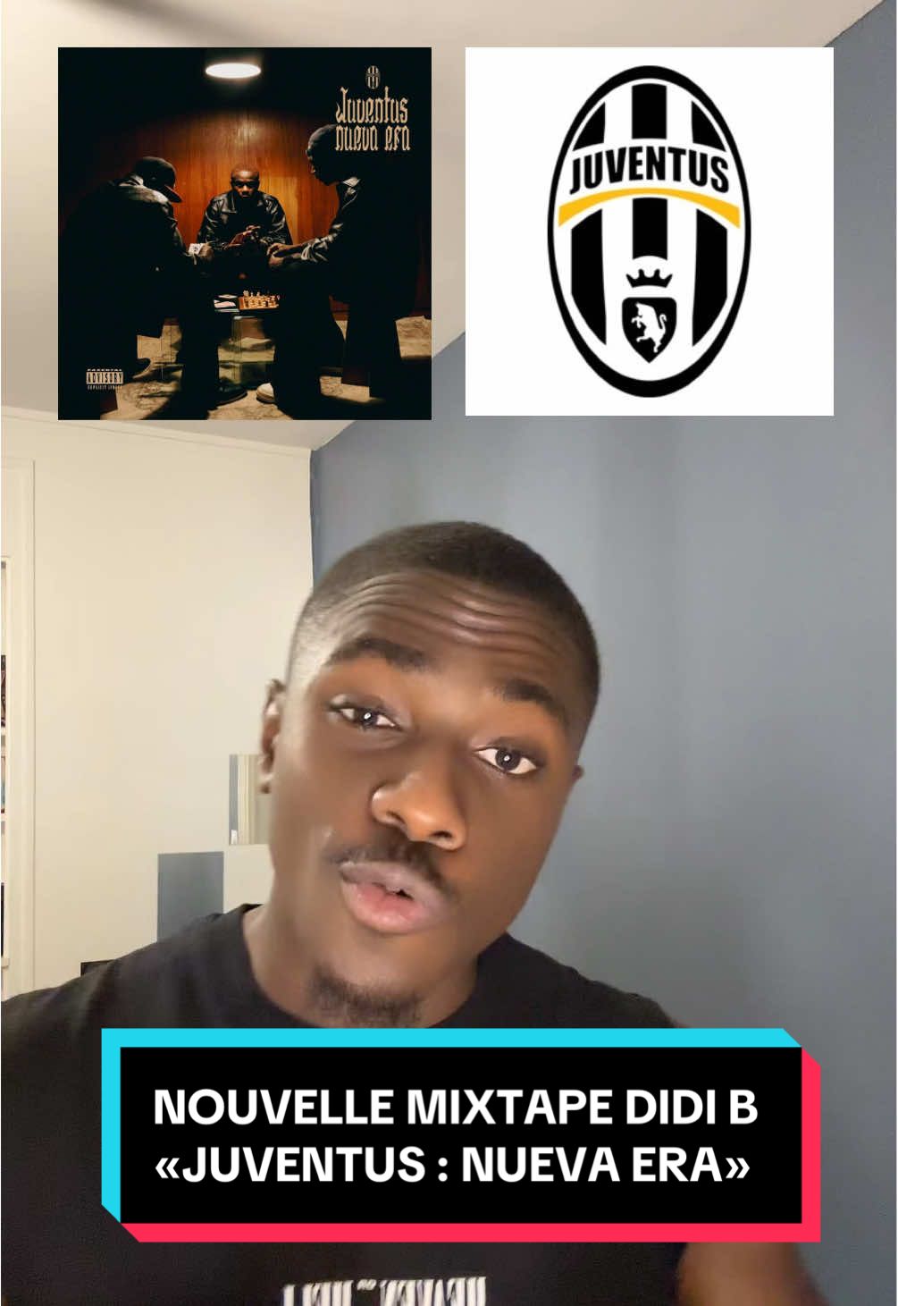 @Didi B N’A PAS JUSTE SORTI UNE MIXTAPE, IL A ENCLENCHÉ UNE NOUVELLE ÈRE. 🔥 Ce projet respire le risque, la confiance et l’ambition. 👏🏾 La Conspi 🚀,  c’est quoi votre top 3 de « Juventus Nueva Era ♟️ » ?  #DidiB #rapivoirien225🇨🇮 #rapivoire #rapivoire🇨🇮😂😂 