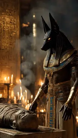 Anubis: Lord of the Hidden Realms 👁️🖤 #anubis #god #fyp #egypt #viral 