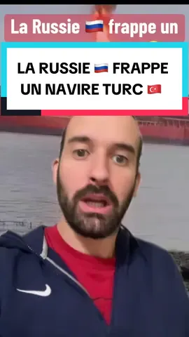 La #Russie de #Poutine frappe un navire de la #Turquie de #Erdogan qui aidait l’#Ukraine !