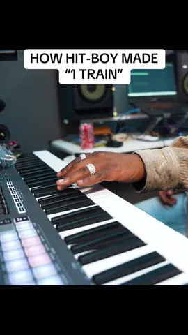 How Hit-Boy made “1 Train” By A$AP Rocky #asaprocky #kendricklamar 