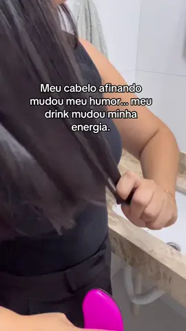 Esse drink mudou minha energia! #quedadecabelo #foryoupage 