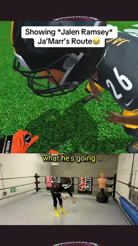 I know it’s not Jalen, I’m playing a dead game that doesn’t get updated lol #nfl #jamarrchase #jalenramsey #funny #fyp