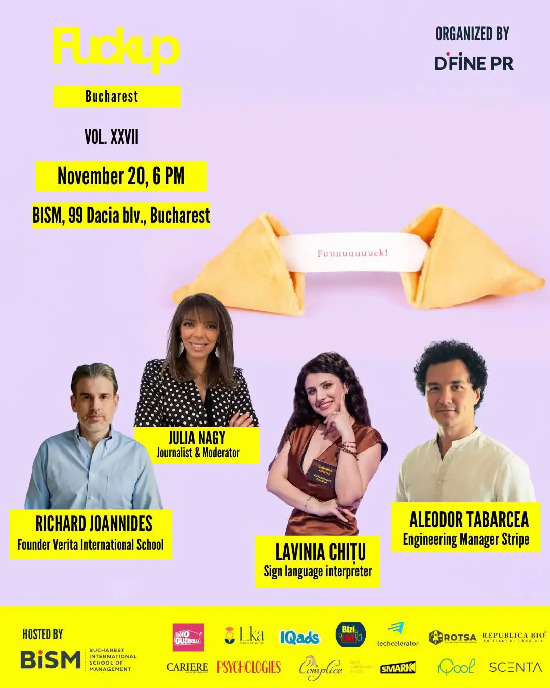 În viața de zi cu zi nu sunt neapărat un speaker, ci omul care urcă pe scenă în fața a 50.000 de oameni și face totul cu profesionalism și pasiune. Totuși, când trebuie să vorbesc în fața oamenilor de afaceri, anxietatea își face simțită prezența și mă pierd uneori. Am înțeles însă un lucru important: dacă nu îmi fac vocea auzită, dacă nu împărtășesc experiențele mele, chiar și cele în care am întâmpinat uși închise, nimeni nu va înțelege cine sunt și ce vreau să transmit. De aceea am decis să înfrunt această teamă și să mă exprim cu curaj. Săptămâna aceasta va fi dificilă, dar aleg să fiu speaker la două evenimente importante, pentru că știu că fiecare cuvânt spus poate schimba ceva. Abia aștept să împărtășesc poveștile mele și să inspir. Fiecare pas înainte, chiar și când e greu, mă face mai puternic! Sunt gata să dau tot ce am mai bun și să mă arăt așa cum sunt cu adevărat. Este un nou început! #speaker #bucharest #fuckupbucharest #laviniachitu #signlanguageinterpreter 