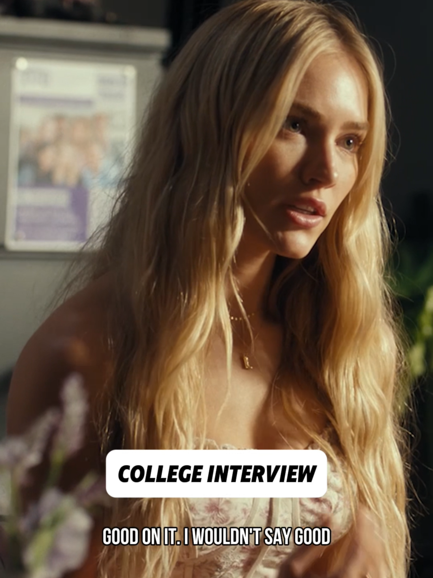 No pressure at all. Just an interview that will determine Ainsley's future. #Landman #LandmanPPlus #MichelleRandolph