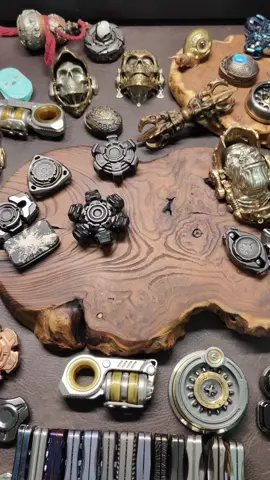 Both stress-relieving and fun. #fidgetspinner #edc #metal #top #jzedc