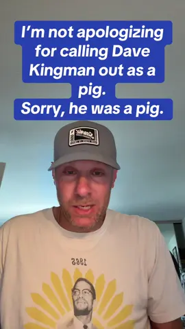 I’m not apologizing for calling Dave Kingman out as a pig. Sorry, he was a pig. #davekingman #pressboxchronicles  #MLB #journalism #thuglife