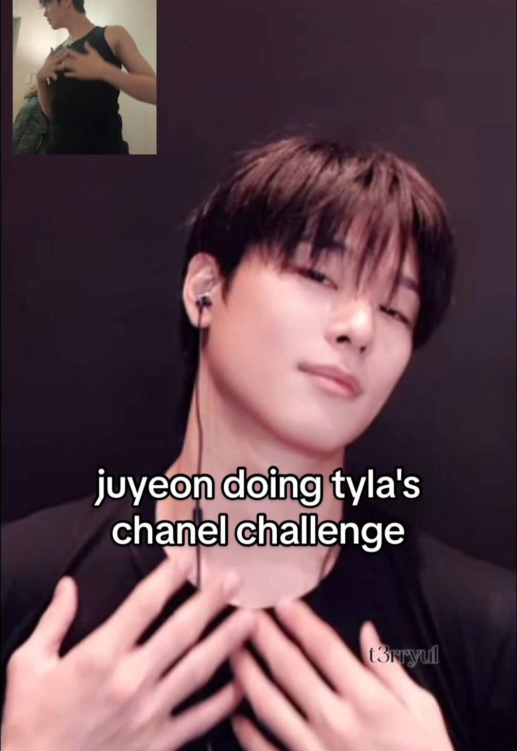 juyeon doing tyla's chanel challenge 😵‍💫  #juyeon #theboyz #fyp #kpop #intak