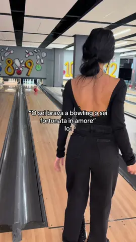 In realtà sono negata anche a bowling🥲