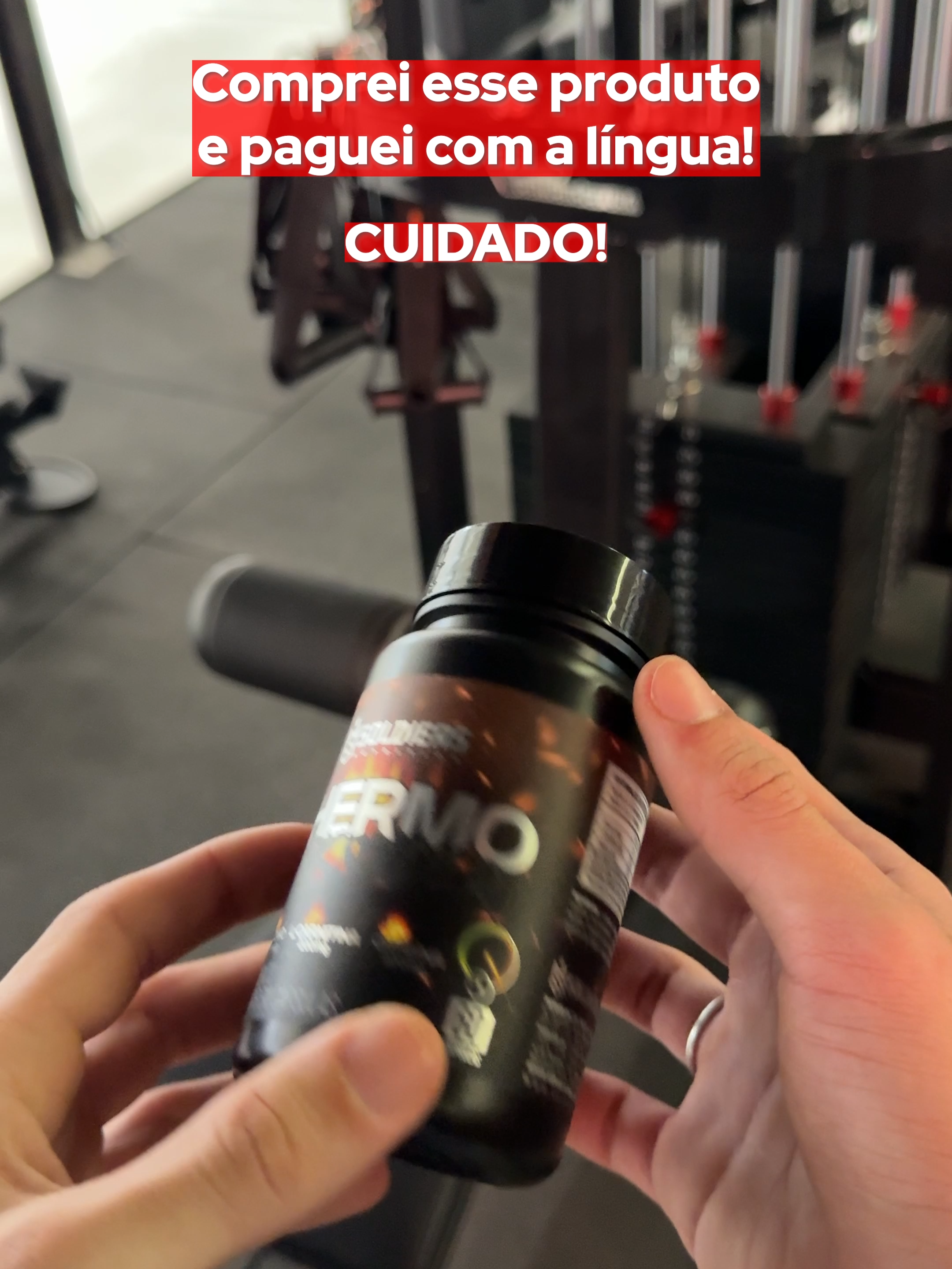 CUIDADO! ⚠️ #termogenico #foryou #queimargordura