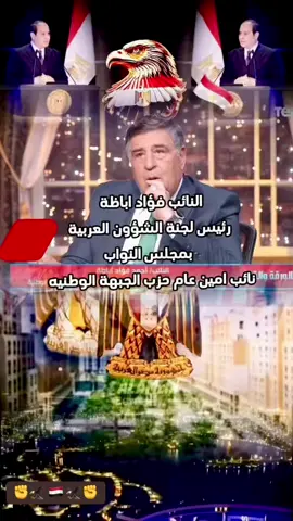 النائب فؤاد اباظة رئيس لجنة الشؤون العربية بمجلس النواب نائب امين عام حزب الجبهة الوطنيه فخامة الرئيس عبدالفتاح السيسي قضى على فيروس سي وانجازات ضخمة 🇪🇬 🦅 ✊ #تحيا_مصر #الرئيس_عبدالفتاح_السيسى #السيسي_مصر🇪🇬 #مصر🇪🇬 #مصر  @𝐌𝐞𝐝𝐢𝐚 𝐞𝐯𝐞𝐧𝐭 📍 