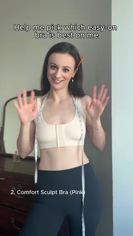 Which magnetic bra is the best on me? VD: Emma tries on different Liberare bras and asks which is your favorite. #adaptivebra #adaptive #disability #disabled #limbdifference    