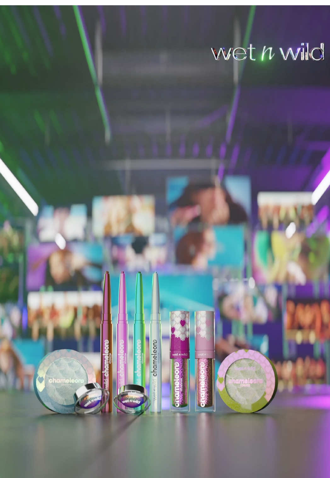 ⁠Stand out this Holiday season in Chameleon Chrome 🎉✨⁠ ⁠ Elevate your glam with our ultra-pigmented, color shifting eyeshadow foil, eyeliners, lip foils, and highlighters  - designed with light-reactive pigments to transform your look at every angle ⚡️⁠ ⁠ Available NOW at wetnwildbeauty.com @walmart @target @walgreens @cvs_phramacy @amazon #wnwchameleonchrome #wetnwildbeauty 