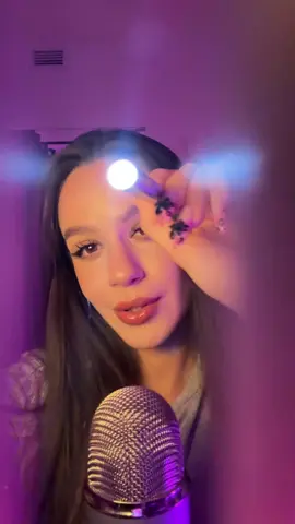 Sleepy eye exam ASMR 😴 Follow my instructions with gentle & soothing @AXIS-Y collagen eye serum 👁️ #axisy #axisyeyeserum #asmr #followmyinstructions #asmrvideo 