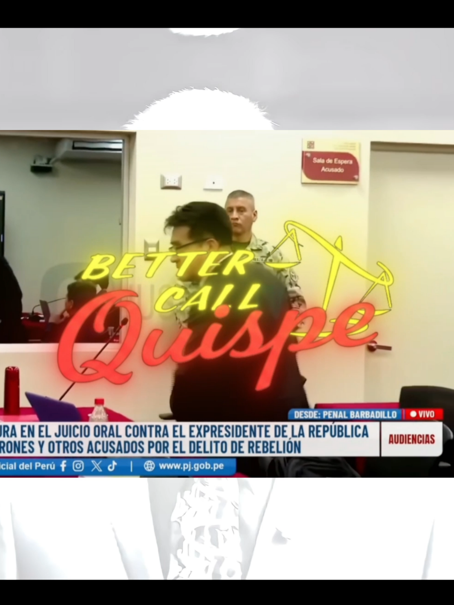 la famosa frase el pollo esta vivo o esta muerto?. plot twist es castillo el pollo #fyp #pedrocastillo #bettercallsaul #abogadodepedrocastillo #saulgoodman #peru