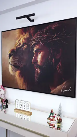 Comente “Eu quero!”. O Quadro O Leão de Judá em Cristo