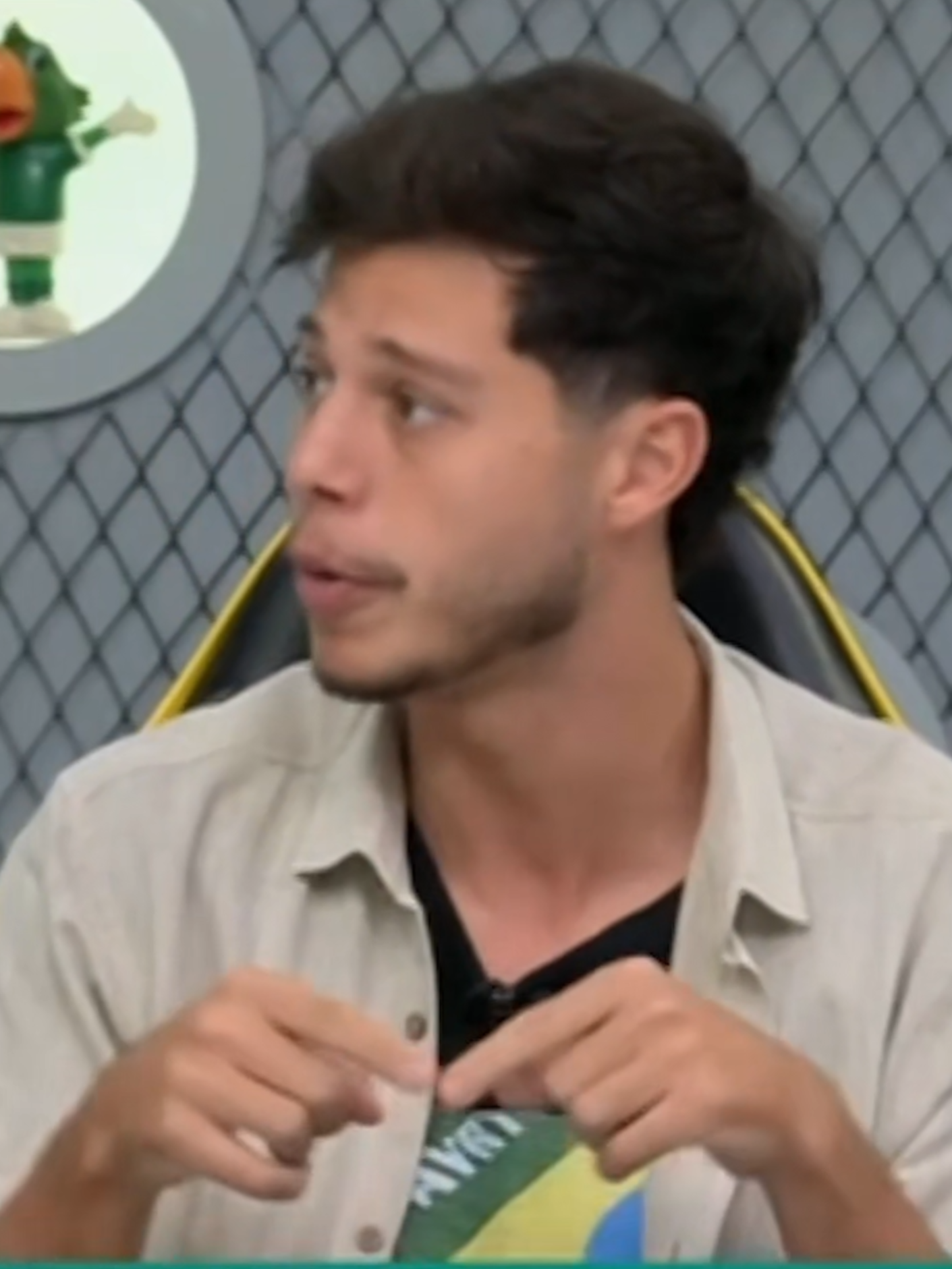 Lance interpretativo? Sgarbi e Marco Aurélio Cunha discordam sobre pênalti não marcado a favor do #Palmeiras.#Brasileirão #Santos #JogoAberto #ExtrasEsportes