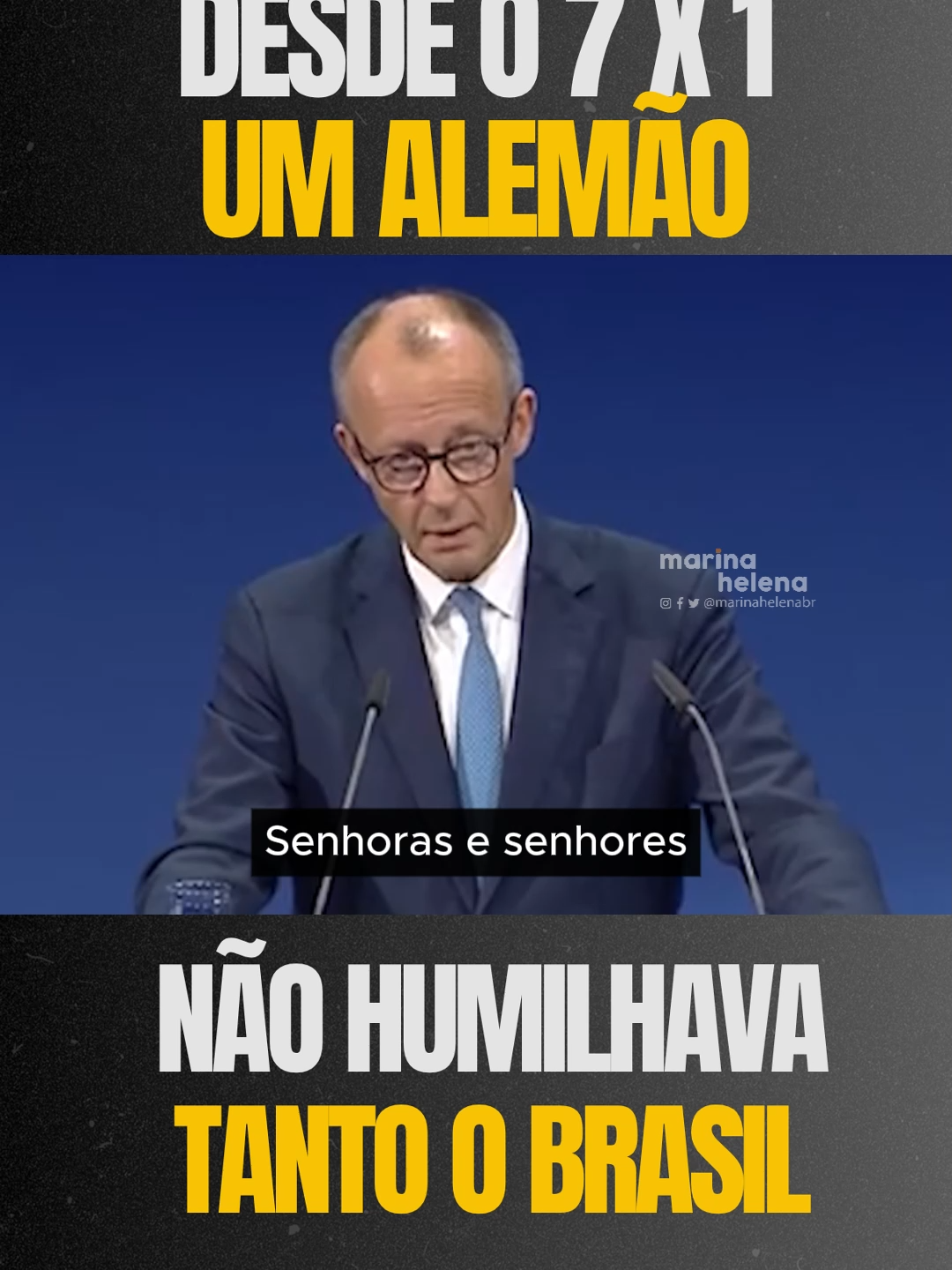 Após a fala do chanceler alemão, qual o pior vexame? A. Flop 30 B. 7x1
