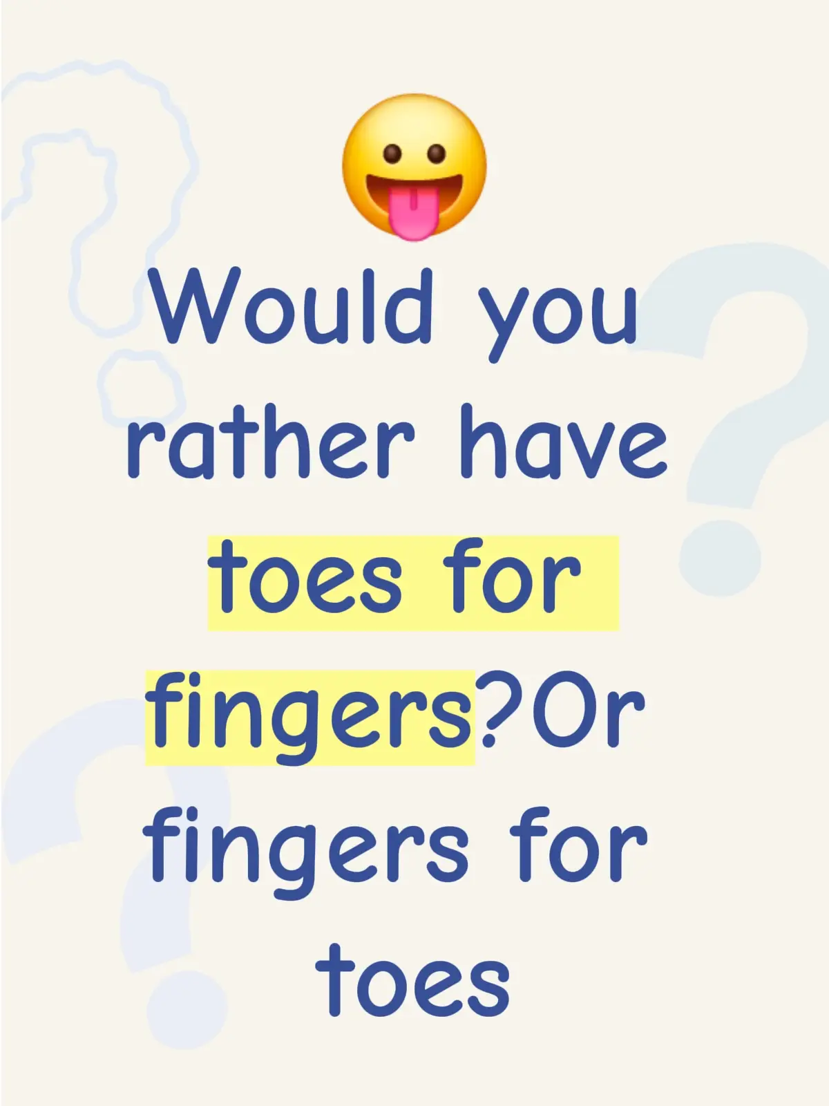 would you rather